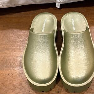 Jeffrey Campbell Olive Slip-On Mules